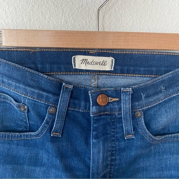 Madewell | Women's Cali Demi-Boot Jeans Size 25 Marco Wash - Picture 3 of 9